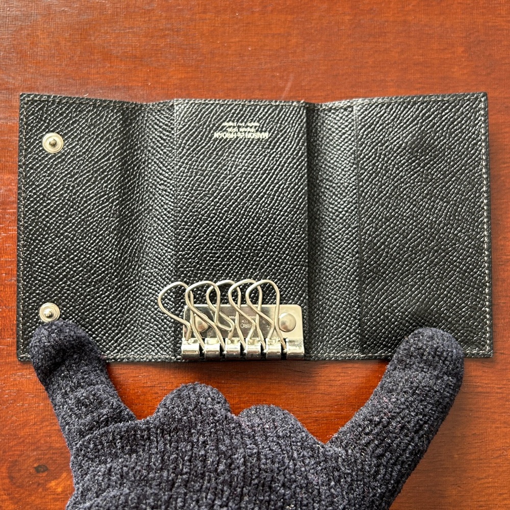 Hiroan key case double snap card holder - Picture 5 of 16